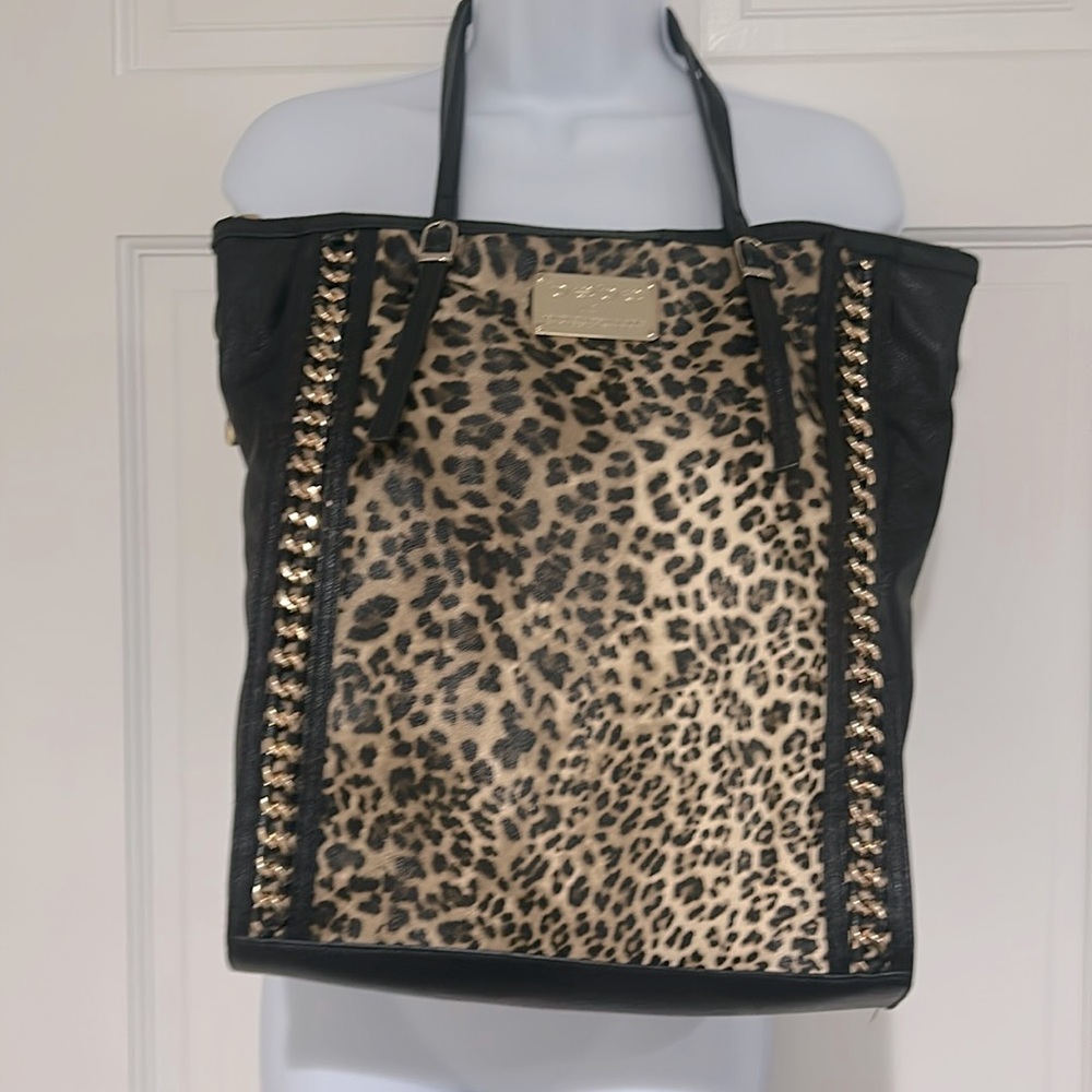 Bebe Animal Print Tote Bag